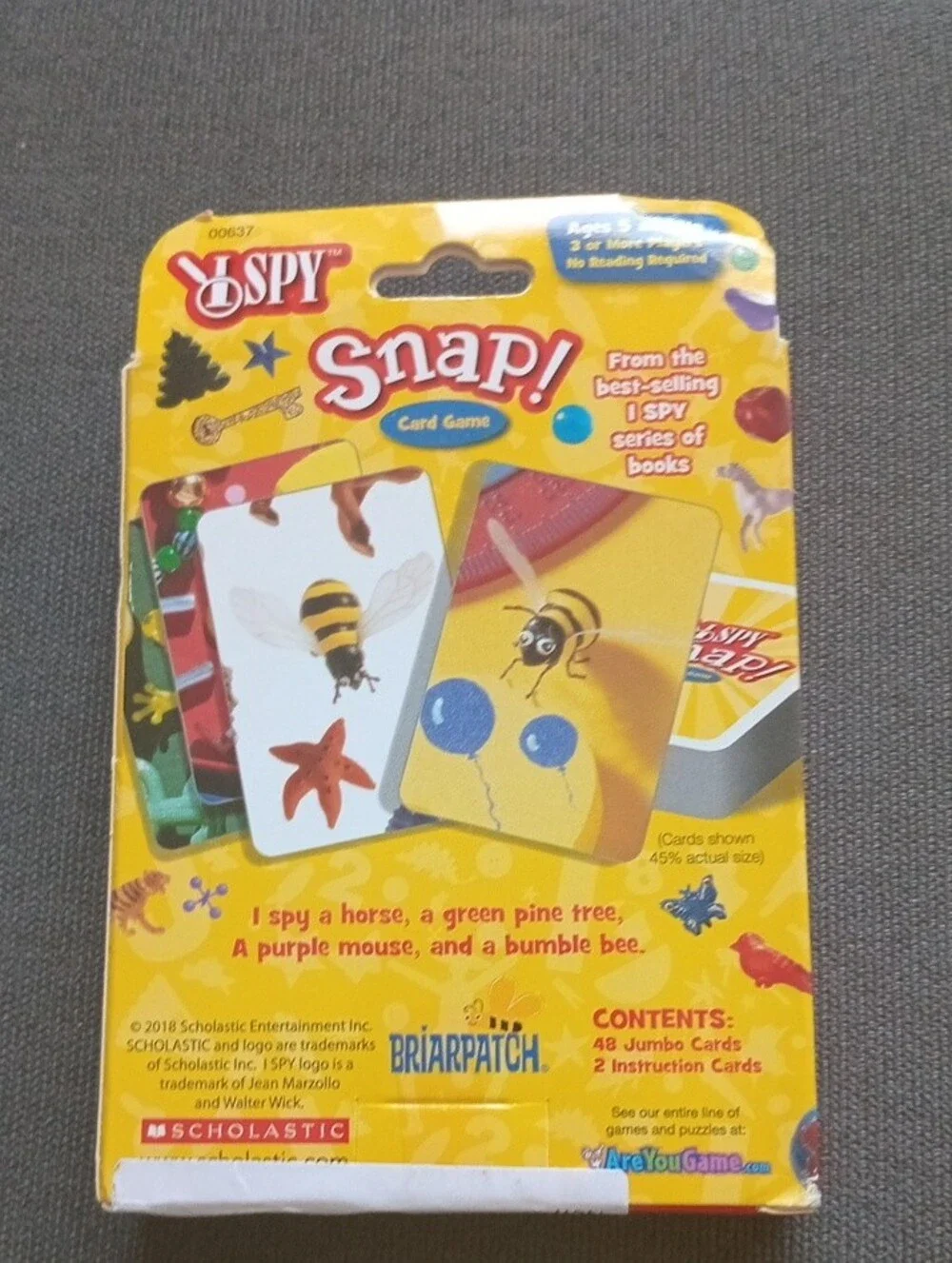 I SPY Snap! Card Game - Red by